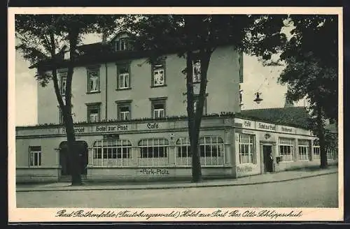 AK Bad Rothenfelde, Hotel zur Post
