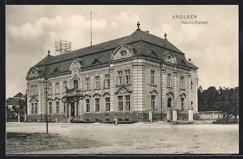 AK Arolsen, Kaiserliches Postamt