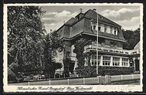 AK Rengsdorf, Hotel Haus Westerwald