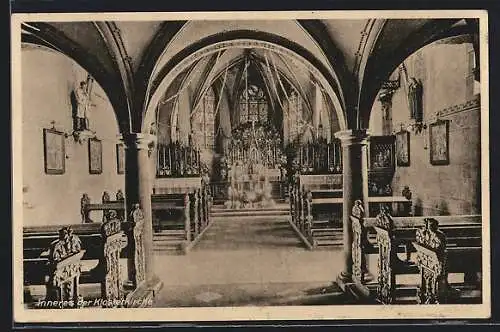 AK Milte /Westf., Kloster Maria Vinnenberg, Innenansicht