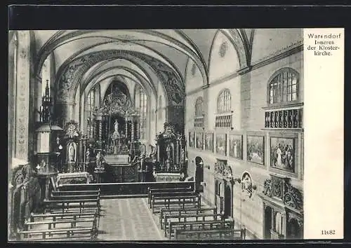 AK Warendorf, Klosterkirche, Innenansicht