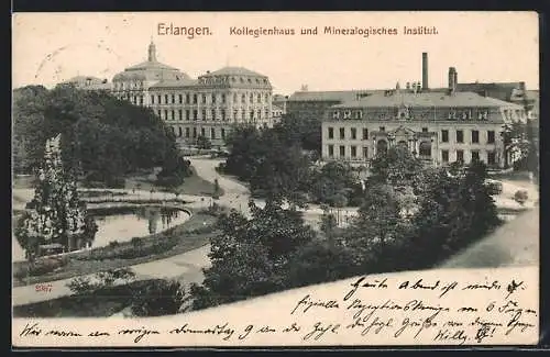 AK Erlangen, Kollegienhaus und Mineralisches Institut