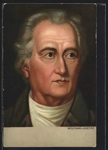 AK Johann Wolfgang von Goethe