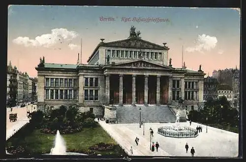 AK Lazarettstempel Berlin, Vereins-Lazarett Rudolf Virchow-Krankenhaus, Briefstempel