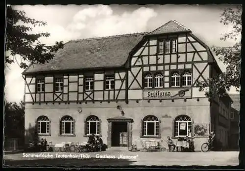 AK Tautenhain / Thür., Gasthaus Kanone, Bes. K. Sörgel