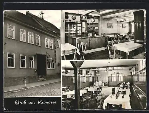 AK Königsee / Thür., Gasthaus Altdeutsche Bauernstube