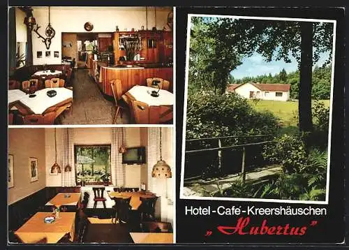 AK Kreershäuschen, Hotel-Café Hubertus, Bes. Peter Spang