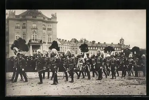 AK Karlsruhe, Beisetzung des Grossherzogs Friedrich von Baden 1907