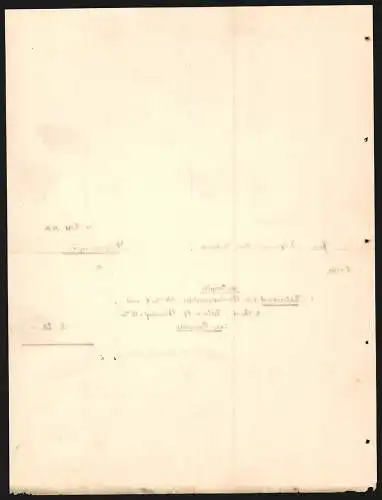 Rechnung Obertürkheim 1910, Kleemann`s Vereinigte Fabriken, Maschinenbau & Eisengiesserei, Vier Niederlassungen