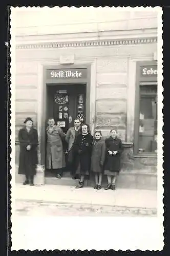 Foto-AK Wien, Adalbert-Stifter-Strasse 78, Geschäft Steffi Wiche