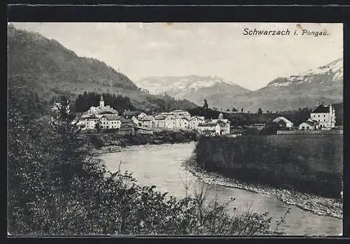 AK Schwarzach i. Pongau, Panorama