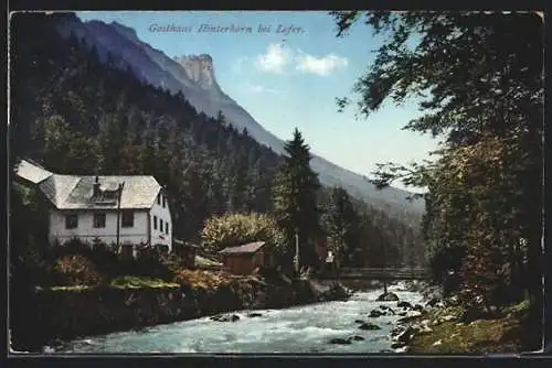 AK Lofer, Gasthaus Hinterhorn