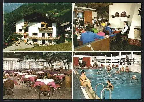 AK Windischgarsten, Hotel Bischofsberg, Edlbach 31, Innenansichten