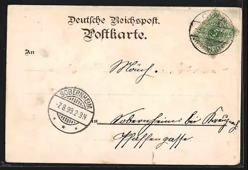 AK Köln, Reichspost und Reichsbank