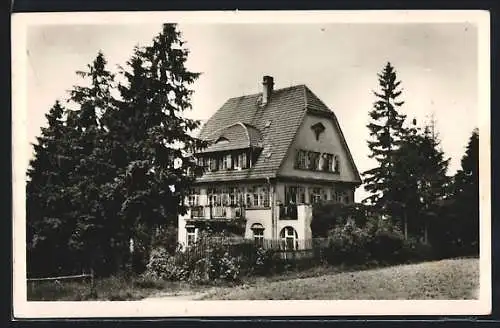 AK Fasendorf bei Mehltheuer, Blick auf das Erholungsheim