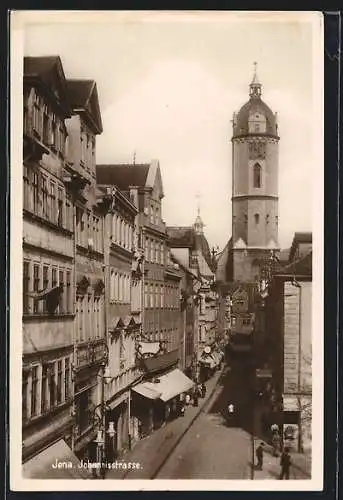 AK Jena, Kirche am Ende der Johannisstrasse