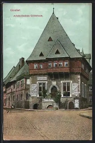 AK Goslar, Hotel & Restaurant Altdeutsches Gildehaus