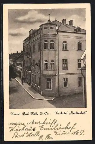 AK Bad Hall, Kurhotel Emilienhof