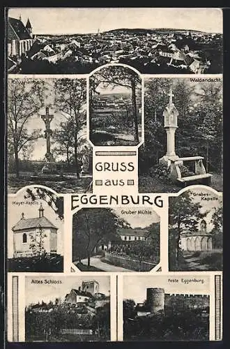 AK Eggenburg, Feste Eggenburg, Mayer-Kapelle, Altes Schloss