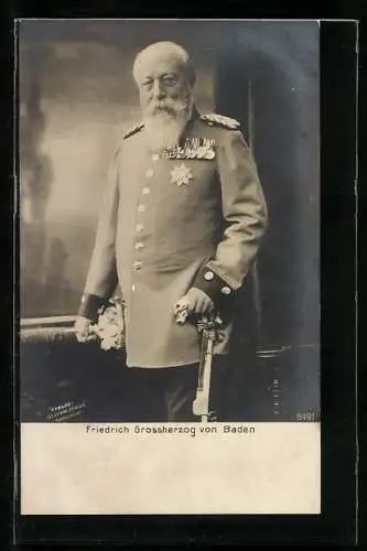 AK Friedrich Grossherzog von Baden