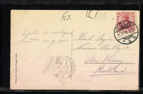 AK Köln, Brücke, St. Martin und Alter Markt vom Rathausturm gesehen