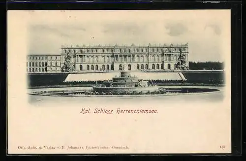 AK Herrenchiemsee, Königliches Schloss