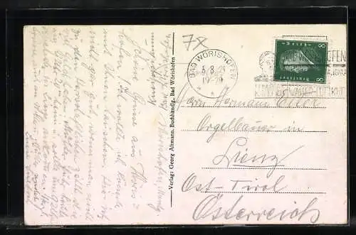 AK Bad Wörishofen, Weg zum Kneippianum