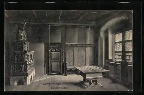 AK Wittenberg / Elbe, In der Lutherstube