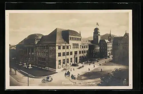 AK Freiburg / Breisgau, Blick auf Universität