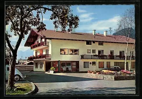 AK Kössen /Tirol, Femdenpension Haus Hille