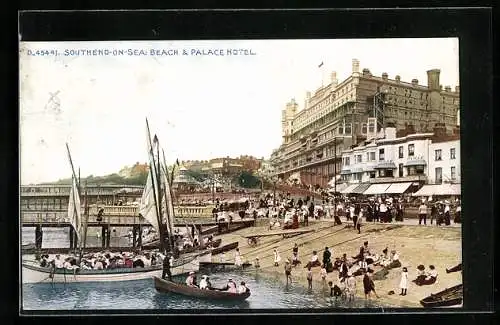 AK Southend-on-Sea, Beach & Palace Hotel