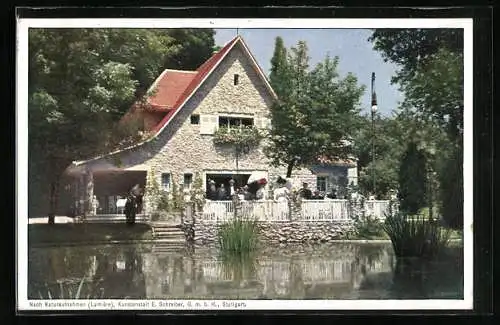 AK Stuttgart, 1908 Bauausstellung, Nach Naturaufnahme