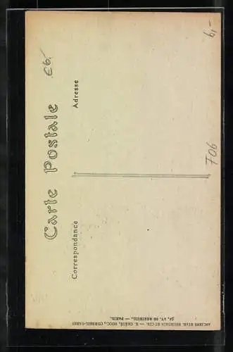 AK Vence, La Rue Du Marche