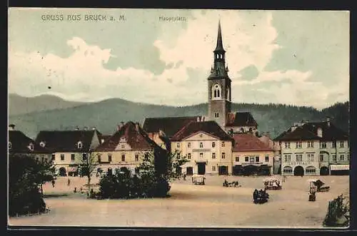 AK Bruck a. M., Hauptplatz