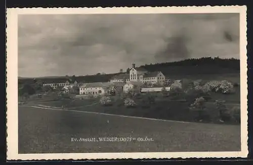 AK Weikersdorf /Ob.-Öst., Evangelische Anstalt