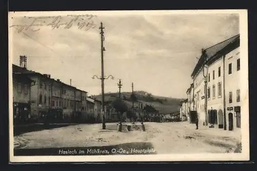 AK Haslach i. Mühlkreis, Am Hauptplatz
