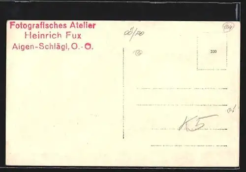 AK Aigen, Kirche bei Sonnenschein