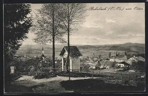 AK Rohrbach, Ortsansicht von Osten