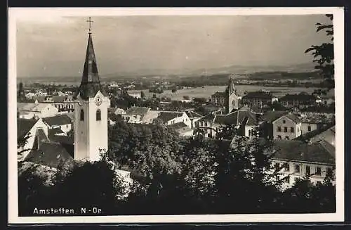AK Amstetten, Ortsansicht