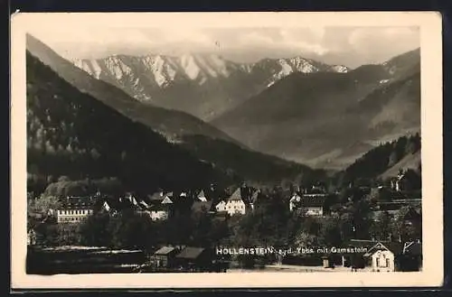 AK Hollenstein a. d. Ybbs, Ortsansicht mit Gamsstein