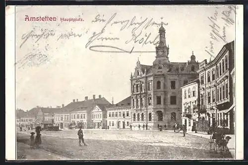 AK Amstetten, Am Hauptplatz