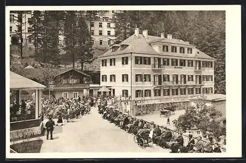 AK Badgastein, Konzert auf der Kurterrasse am Meranhaus