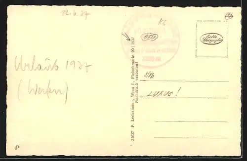 AK Werfen /Salzburg, Alpengasthof und Pension Mordegg