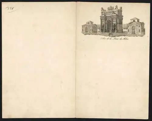 Rechnung Milan, Arc de la Paix de Milan