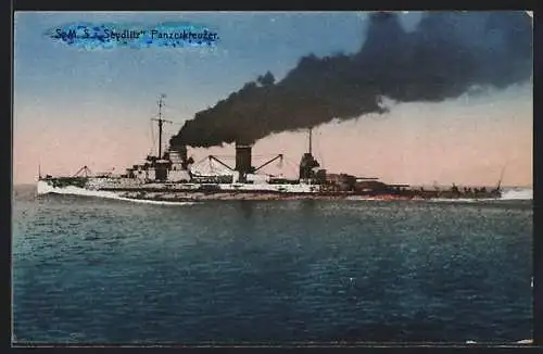 AK Panzerkreuzer S. M. S. Seydlitz