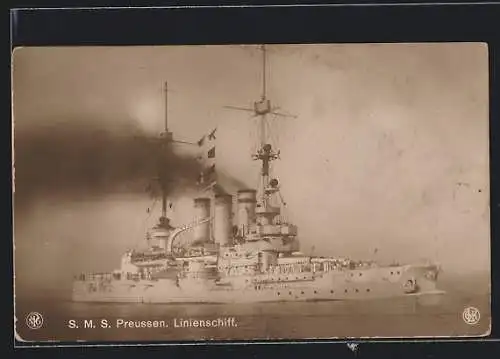 AK Linienschiff S. M. S. Preussen