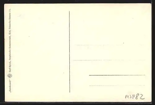 AK S. M. S. Preussen in Fahrt