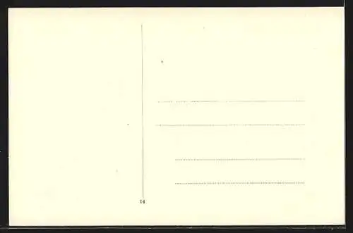 Künstler-AK Vernichtung der drei englischen Kreuzer durch U 9