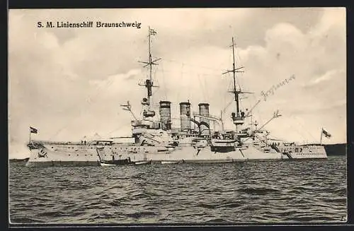 AK S.M.S Linienschiff Braunschweig