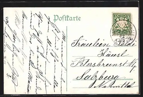 AK Bad Reichenhall, Ortsansicht aus der Vogelschau